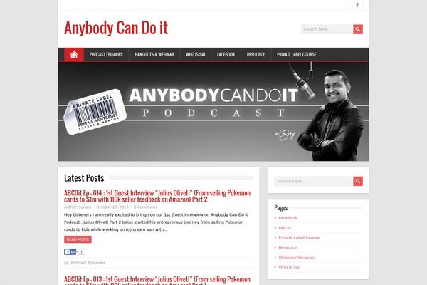 BrickYard theme site design template sample