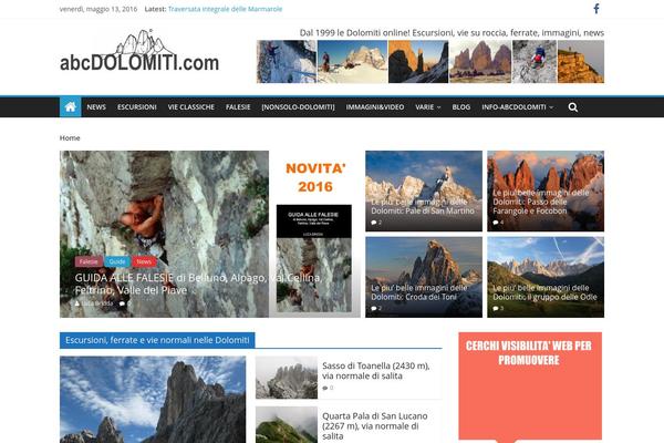 ColorMag theme site design template sample