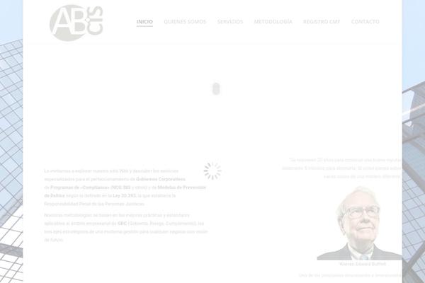 abcis.cl site used Sitioweb