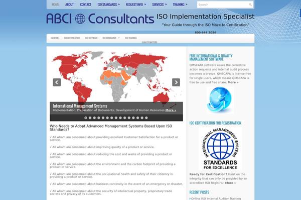 eMag theme site design template sample