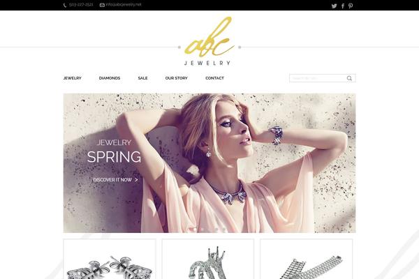 Abc theme site design template sample