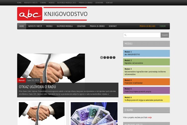 Abc theme site design template sample