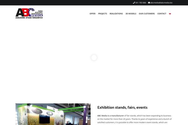 Cenote theme site design template sample