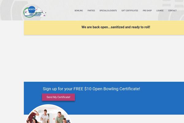 Rise theme site design template sample
