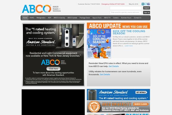 abco theme websites examples