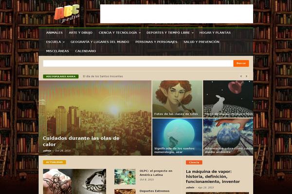 NewsMag theme site design template sample