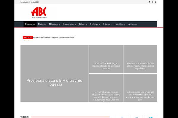 Site using Td-newsletter plugin