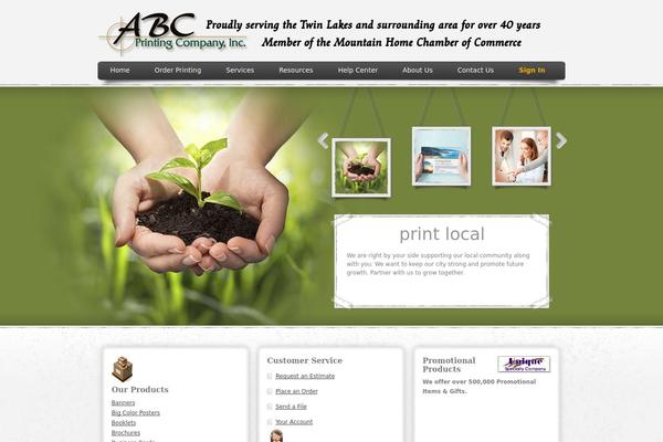 eStore theme site design template sample