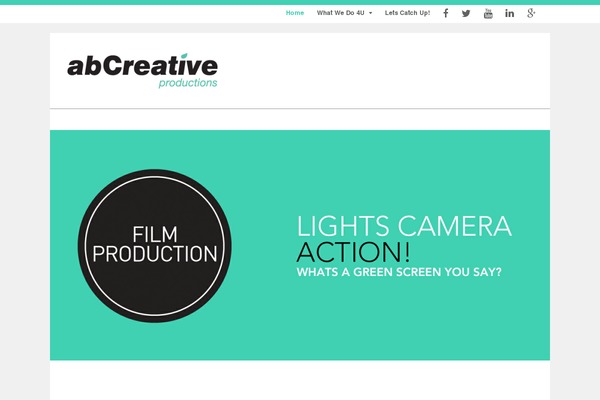 Site using Aeolus - Creative Portfolio plugin