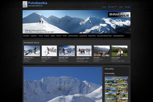 Abc theme site design template sample
