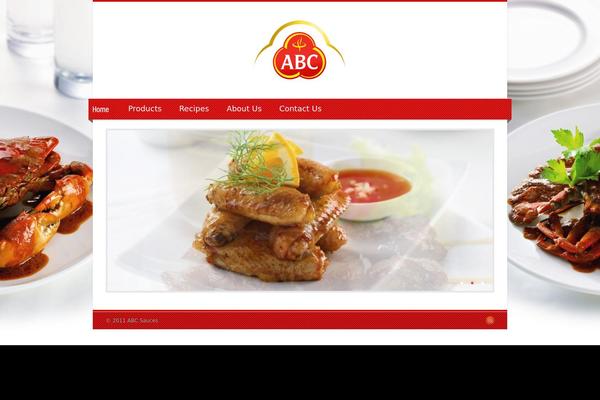 Rising theme site design template sample