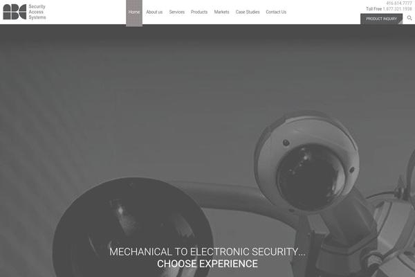 Abc theme site design template sample