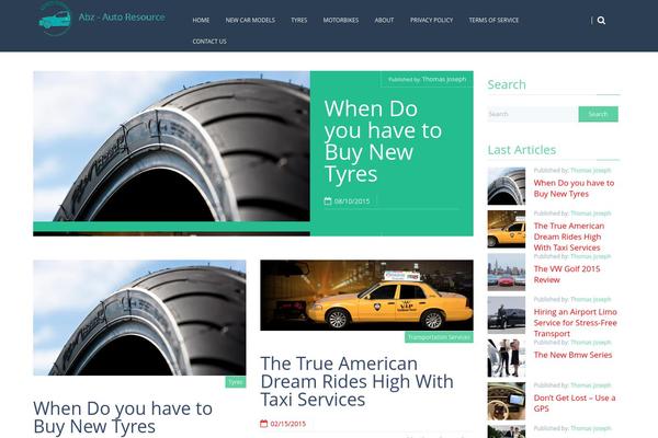 HarmonUX Core theme site design template sample