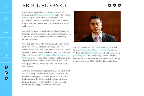 abdulelsayed.com site used Miinus