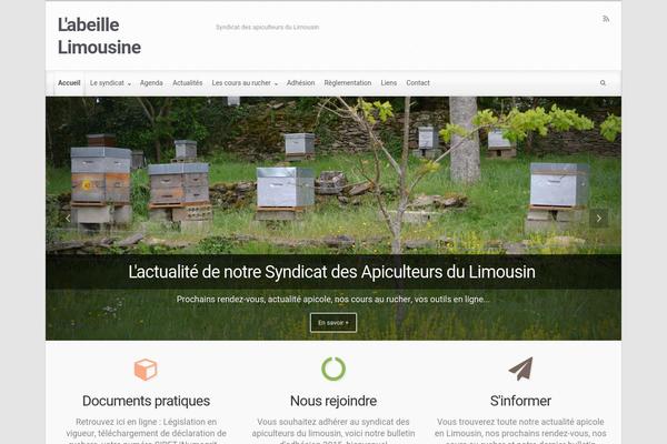 evolve theme site design template sample