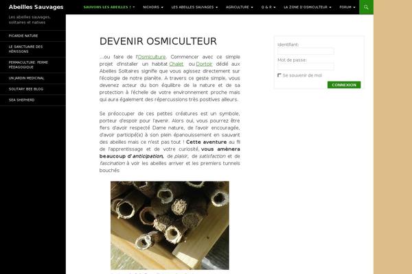 Site using Social Media Widget plugin