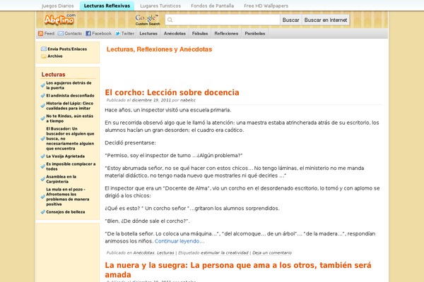 abelino.com site used Nor