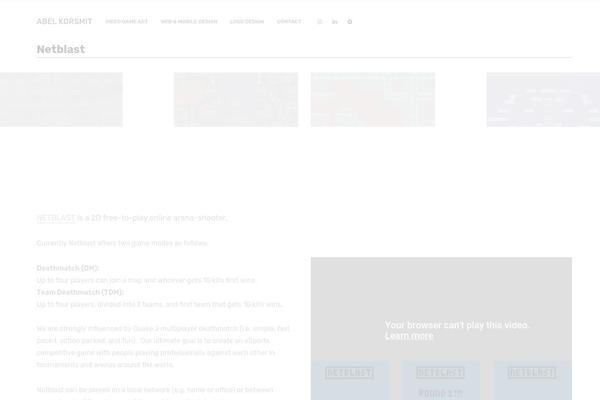 Veso theme site design template sample