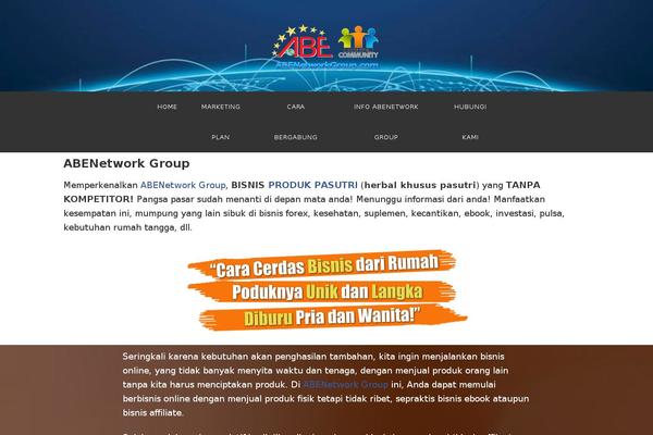 Enlightenment theme site design template sample