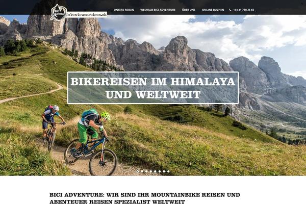 Tour Package theme site design template sample