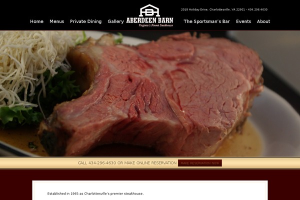 aberdeenbarn.com site used Elegantia Theme