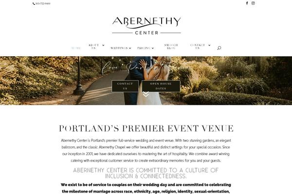 Divi Child theme site design template sample