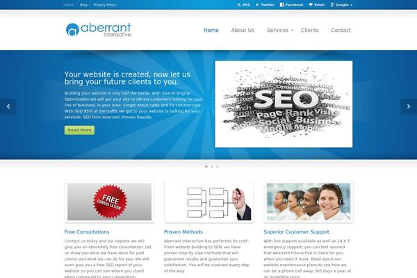 Sterling theme site design template sample