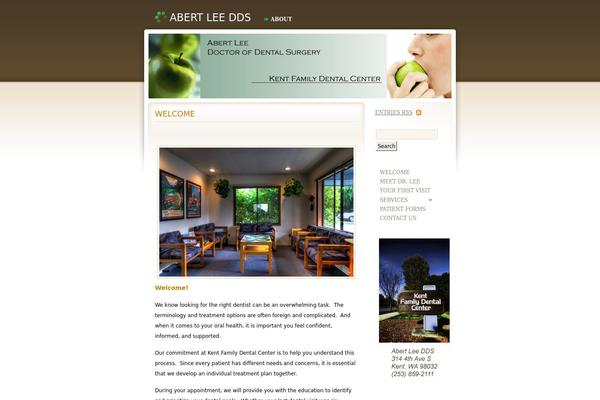 Peaceful Rush theme site design template sample