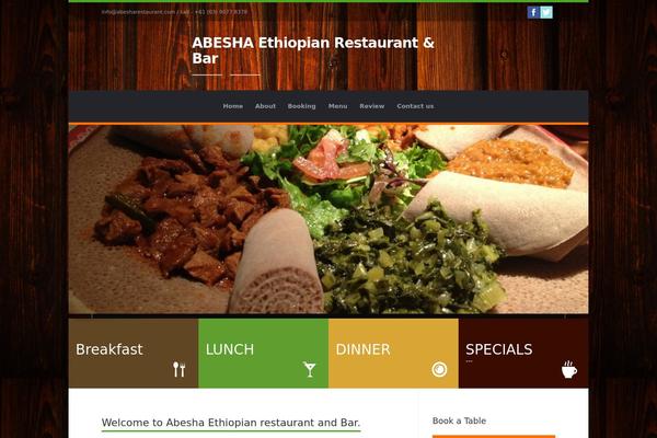 LinoFeast theme site design template sample