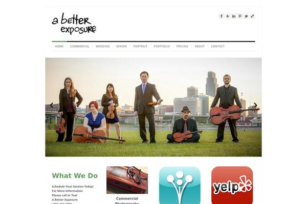 Evermore theme site design template sample