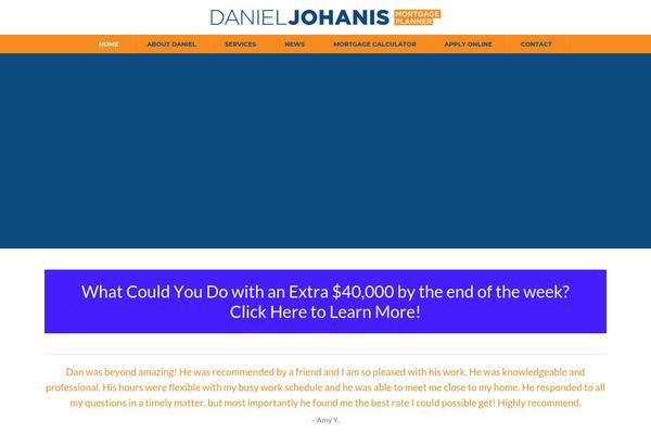 X Child theme site design template sample