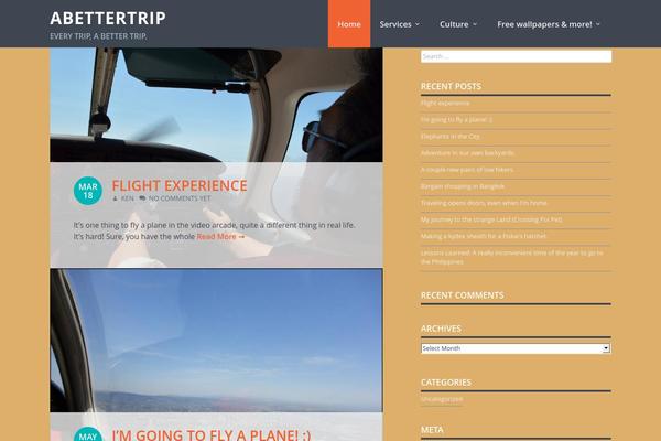 Envision theme site design template sample