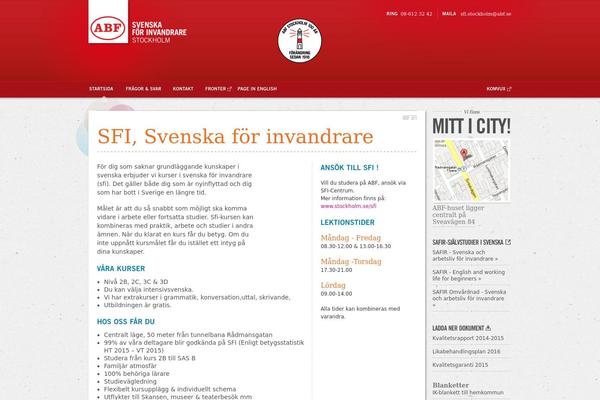 abfsfi.se site used Abf