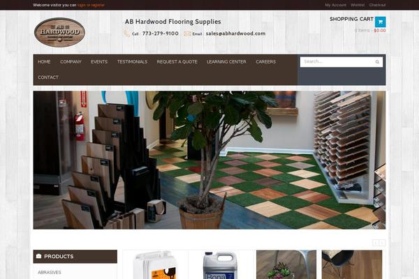Flooring theme site design template sample