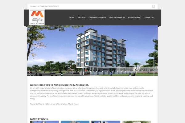 abhijitmarathe.com site used Corpo