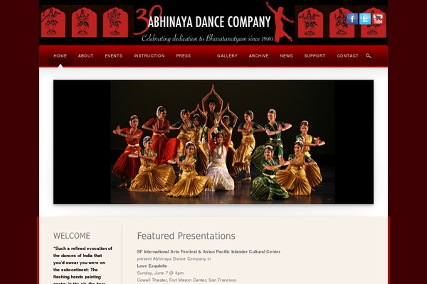 Enfold theme site design template sample