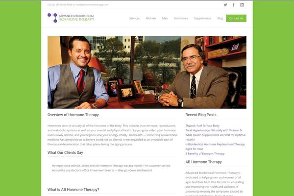 abhormonetherapy.com site used Inovado