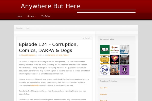 News theme site design template sample