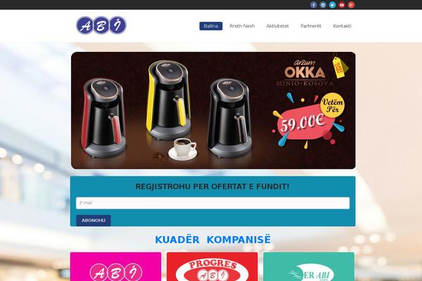 Mall theme site design template sample