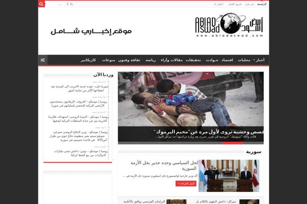 Sahifa theme site design template sample