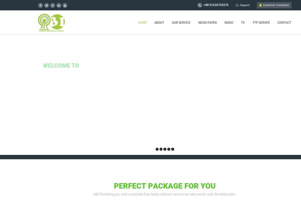 Arkahost theme site design template sample