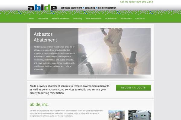 Modular theme site design template sample