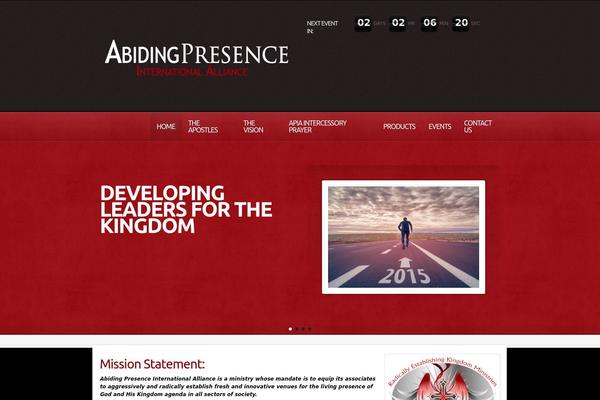 Churchope theme site design template sample