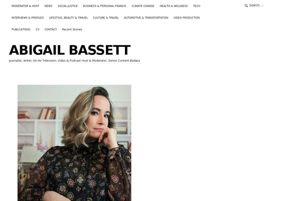 abigailbassett.com site used Ubud