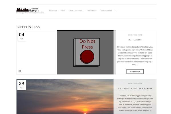 Regency theme site design template sample