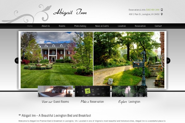 Welcome Inn theme site design template sample
