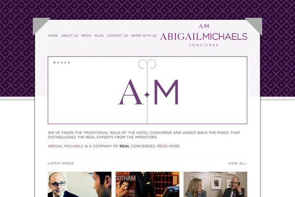 Equilibrium theme site design template sample