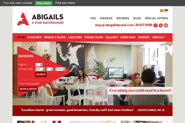 abigails theme websites examples