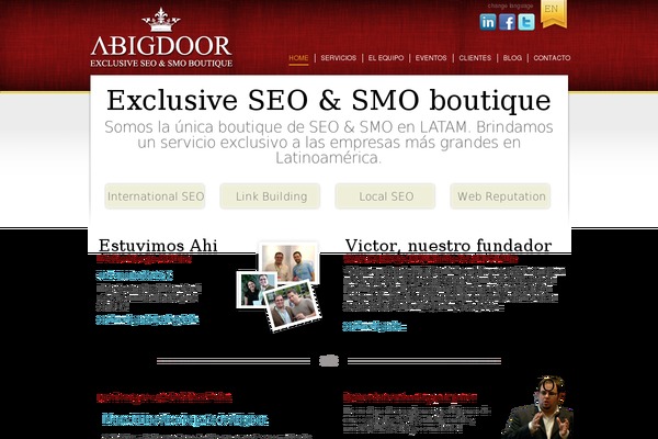 Site using WP-Paginate plugin