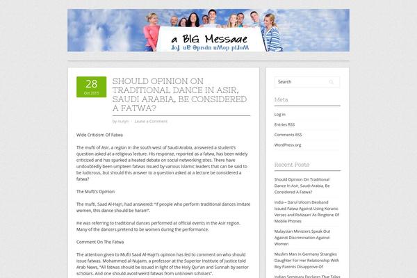 Contango theme site design template sample